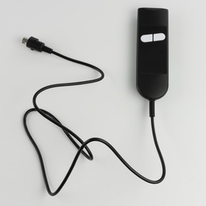 ALWSK-06 Metall-ABS-Kunststoff Zwei-Tasten-Kabelschalter Sofa-Massagestuhl-Fernbedienung Langstieliger Handcontroller Festcode - Product Image 6