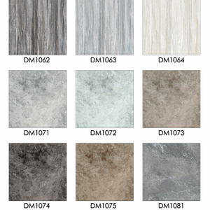 Jinyi impermeable antiarañazos patrón de piedra de mármol grano PVC vinilo autoadhesivo Peel and Stick baño cocina pared azulejo - Product Image 4