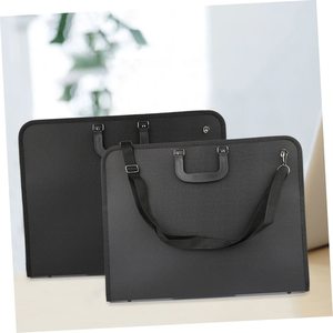 <span class=keywords><strong>Sac</strong></span> de rangement en plastique PP de taille <span class=keywords><strong>A3</strong></span> pour artiste et <span class=keywords><strong>dessin</strong></span>, fourre-tout avec poignée, <span class=keywords><strong>sac</strong></span> de portefeuille d'art Oxford - Product Image 4