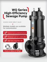 Pompe à eaux usées basse pression 220V, structure en fonte et antidéflagrante, applicable au contrôle des inondations des sous-sols
