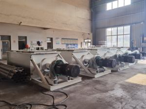 अनुकूलित दोहरे शाफ्ट पाउडर मिक्सर कार्बन स्टील/SS316 कम ऊर्जा खपत 0.3-0.8% नमी विचलन खनन मशीनों - Product Image 2