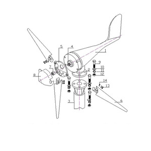 Se puede enewable nergy 700/12/24 ind urbine - Product Image 4