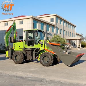 รถตักดินดีเซลราคาถูก ผู้ผลิตอุปกรณ์เคลื่อนย้ายดิน รถแทรกเตอร์ขนาดเล็ก 4x4 รถตักดินขนาดเล็ก - Product Image 1