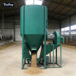 Máquina Procesadora de Alimentos Modelo TRF500, Combinación de Molienda y Mezcla para Maíz, Soja y Paja - Product Image 1