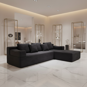 Divano Letto Modulare a L in Stile Italiano, con Spugna ad Alta Densità, Multifunzione per Piccoli Appartamenti e Soggiorni - Product Image 5