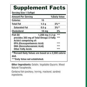 อาหารเสริมน้ำมันปลามังสวิรัติยี่ห้อของตัวเองรองรับสุขภาพหัวใจ DHA, EPA Omega 3 Softgels - Product Image 2