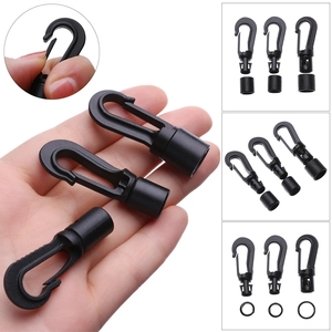 Di plastica Bungee Shock Tie Estremità Del Cavo Corda Fibbie di Sicurezza di Chiusura del Kayak Da Pesca Canoa Clothesline Ganci POM del Gancio A Schiocco Clip - Product Image 2