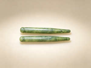Mayorista: Pluma de acupuntura de jade Xiuyan, masajeador corporal y facial, herramienta de reflexología para masaje de cuello, cabeza y rostro. En stock. 1.48 USD por unidad. - Product Image 6