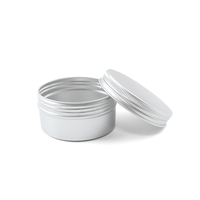Boîtes en métal en aluminium de récipient d'emballage du cylindre 80g pour la poudre de Matcha