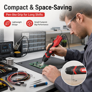 350W Mini Heat Gun With Dual Temp (200.C/350.C) & VDE Certified Cable for Electronics Manufacturing Wire Harness HZ-HG25-E032 22 - Product Image 5