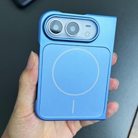 Étui de protection pliable effet seconde peau dégradé pour iPhone 18 Duo avec protection de la charnière