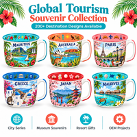 Mug en céramique souvenir Afrique Maurice avec motif oiseau Dodo île tropicale, coffret cadeau, repère personnalisé, porcelaine OEM ODM, vente en gros