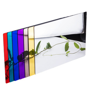 Acrílico Espejo Grueso de Corte Láser, Duradero y Seguro para Empacar, <span class=keywords><strong>con</strong></span> Color Personalizado y Respaldo Adhesivo 3M para Aplicaciones de 3mm - Product Image 2