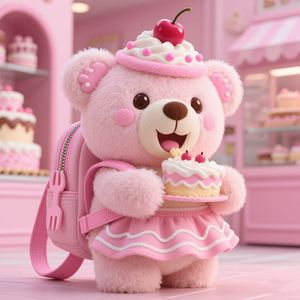 Mochila de Peluche de Oso de Diseño Personalizado, Fabricantes OEM, Mochila de Peluche de Osito Personalizada - Product Image 1