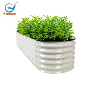 Jardim Elevado Kit Cama Metal Planter Box for Vegetals Flores Ervas