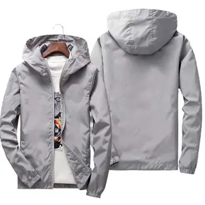 Wind Breaker Casaco Desportivo Impermeável Jaquetas masculinas personalizadas