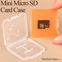 WEISHENG - Caja de Plástico al por Mayor para Tarjetas TF, Soporte para Tarjetas Micro SD, Estuche de Almacenamiento de Tarjetas SD Estilo DVD, Estuche para Tarjetas de Memoria XQD