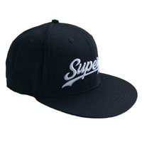 Minimal Pesanan Kecil Logo Bordir 3d Topi Bisbol Kustom Topi Belakang Tertutup Topi Snapback Grosir