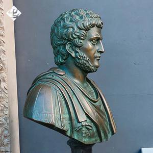 Sculture in Bronzo di <span class=keywords><strong>Apollo</strong></span> a Mezzo Busto, Grandi e Belle, Personalizzate, per Esterni, Arte Astratta Decorativa - Product Image 6