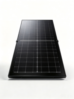 Panneau solaire bifacial MULOYAL 450W de type N à contact arrière IBC, tout noir, efficacité 26 %, module pour toiture résidentielle