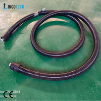 Tuyau chauffant électrique en PTFE de 8 mm pour applications automobiles et adhésifs thermofusibles 60-260°C 25MPa