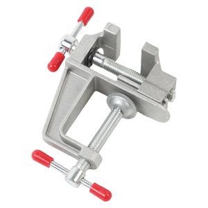 Dr. Giant Aluminum Alloy Bench Vise Z3F06 <b>Mini</b> <b>Table</b> Vise Smooth Jaw Diy Tool - Product Image 2