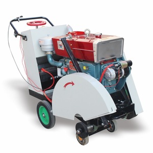 Coupe-béton Q100, moteur diesel, refroidissement par eau, profondeur réglable, lame diamantée, machine de découpe routière haute efficacité - Product Image 2