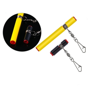 FTK Factory <span class=keywords><strong>Direct</strong></span> 1 pièce <span class=keywords><strong>en</strong></span> gros Émerillon de pêche à ressort (Noir/Jaune) Personnalisation OBM pour la pêche à la ligne - Product Image 4
