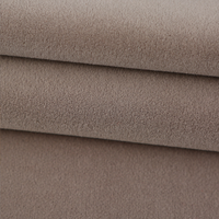 Tissu imperméable en velours imitation daim PU simple face pour coussin de canapé, textile d'ameublement extérieur et utilisation de parapluie