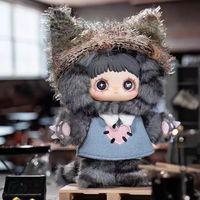 Nouveauté 2026 – Série Maymei Kitten Academy 100 % Originale – Boîte Mystère de Poupées en Vinyle et Peluche, 6 Pièces/Boîte, Porte-clés et Ornements de Bureau