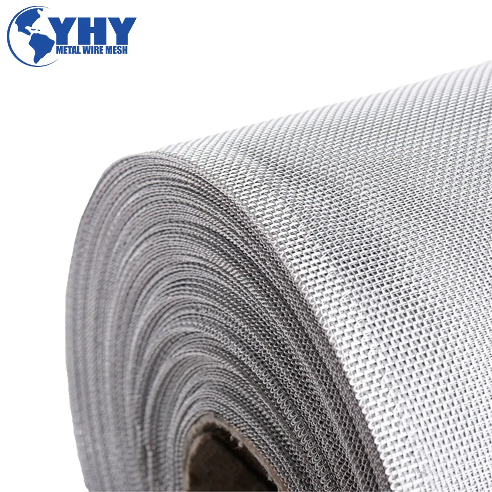 1,5,8,10 micron galvanized iron steel wire mesh for filter