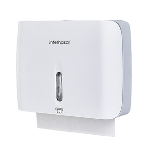 Wall Mounted Paper Towel Box Waterproof No Drill Rectangle 200+ Sheets Capacity Bathroom Tissue Dispenser - Product Image 2