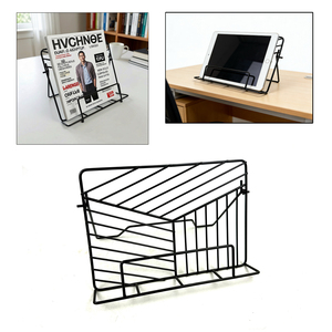 Support de livre pliable multifonctionnel, directement de l'usine, pour <span class=keywords><strong>tablette</strong></span> et magazines, à poser sur table - Product Image 1