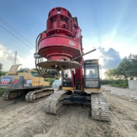 Foreuse rotative d'occasion SANY SR155, machine de pieutage de seconde main, équipement de construction de fondations