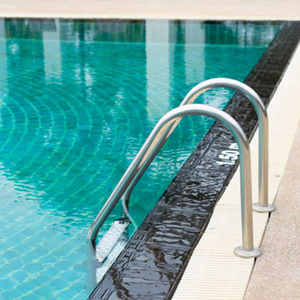 Nouvelle échelle de <span class=keywords><strong>piscine</strong></span> hors sol en métal avec marches intégrées - Product Image 5