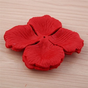 Giá nhà máy bán buôn thả Chất liệu hoa nhà máy trực tiếp Hoa nhân tạo hình trái tim màu đỏ cánh hoa hồng - Product Image 5