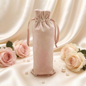 Luxury Dust Bag Premium Velvet Drawstring Pouch for Jewelry <b>Ring</b> Reusable Advertising Gift Packaging <b>Wedding</b> Gift Totebag - Product Image 2