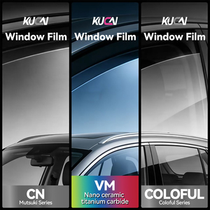 Pellicola Magnetica per Auto KUCAI con Finitura a Specchio, Controllo Solare per Vetri Auto, Nero - Product Image 6