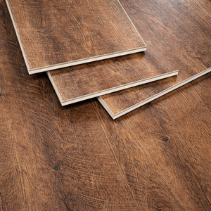 Pavimento in Vinile SPC Impermeabile, Spessore 3.5-6.5mm, Strato di Usura 0.3/0.5mm, Sistema Click Lock, <span class=keywords><strong>Parquet</strong></span> per Garage, Palestra, Seminterrato, Garanzia 5 Anni - Product Image 1