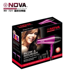 NOVA 7211 nuevo diseño venta bueno hogar profesional <span class=keywords><strong>3000w</strong></span> de alta velocidad <span class=keywords><strong>secador</strong></span> de <span class=keywords><strong>pelo</strong></span> - Product Image 6