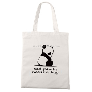 Bolsa de compras con logotipo personalizado de algodón, bolsa de lona promocional ecológica impresa, personalizada, al por mayor - Product Image 1