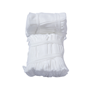 Bata de aislamiento del fabricante, puños de punto acanalados, bata de laboratorio de poliéster, azul, desechable, de poliéster, solo cuello de punto - Product Image 2