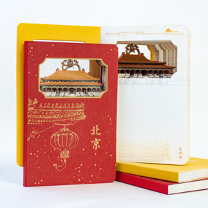 Trung Quốc cung điện chủ đề 3D khắc máy tính xách tay, Cấm Thành phố taihe Hall A5 bìa cứng, cao cấp văn hóa lưu niệm & công ty Quà Tặng - Product Image 3