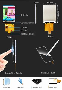 Módulo LCD Inteligente Polcd de 0.96, 1.33, 2.4, 3.5, 5, 5.5 y 7 Pulgadas, Pantalla TFT LCD Pequeña con Interfaz SPI RGB MCU de 8, 20 y 50 Pines, Proveedor Original - Product Image 2
