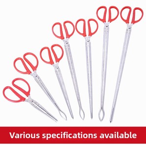 <span class=keywords><strong>Pince</strong></span> à anguilles en acier inoxydable, pour attraper loches et crabes, poignée antidérapante, outil de pêche multifonctionnel pour la pêche en rivière - Product Image 5