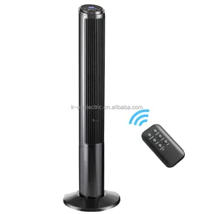 Customization Tower Fan With Led Display Black Third Speed Smart Oscillating Tower Fan