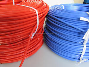 Fil isolé en silicone souple rouge <span class=keywords><strong>JGG</strong></span> 0,2 mm² 24AWG 60KV résistant à la chaleur pour contrôle de banc de test haute tension - Stock usine - Product Image 6
