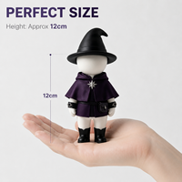 Meiyantoys Mystic Wizard Blind Box Figura de Vinilo ODM 12cm Mini Figura de Acción de Diseñador Temática Mágica Juguete de Vinilo Artístico para Regalos Premium