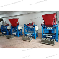 Machine de bloc de béton de ciment creux entièrement automatique CR2-45 haute capacité avec engrenage de moteur PLC 220V fabricant de briques entièrement mécanique