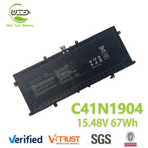 เปลี่ยนแบตเตอรี่แล็ปท็อป C41N1904 สำหรับเอซุส เซนบุ๊ค UX325 UM325UA BX325JA UX363 UX371EA UX425 UX393 U3700 U4700 โน้ตบุ๊ค - Product Image 1